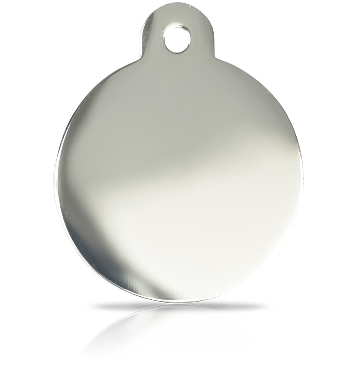 iMarc Large Disc Pet Tag in Silver
