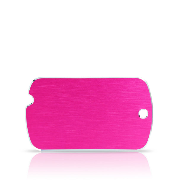 Taggit TaggIT Engraving Hi-Line Pink Aluminium iMarc Identity Tag Body Tag