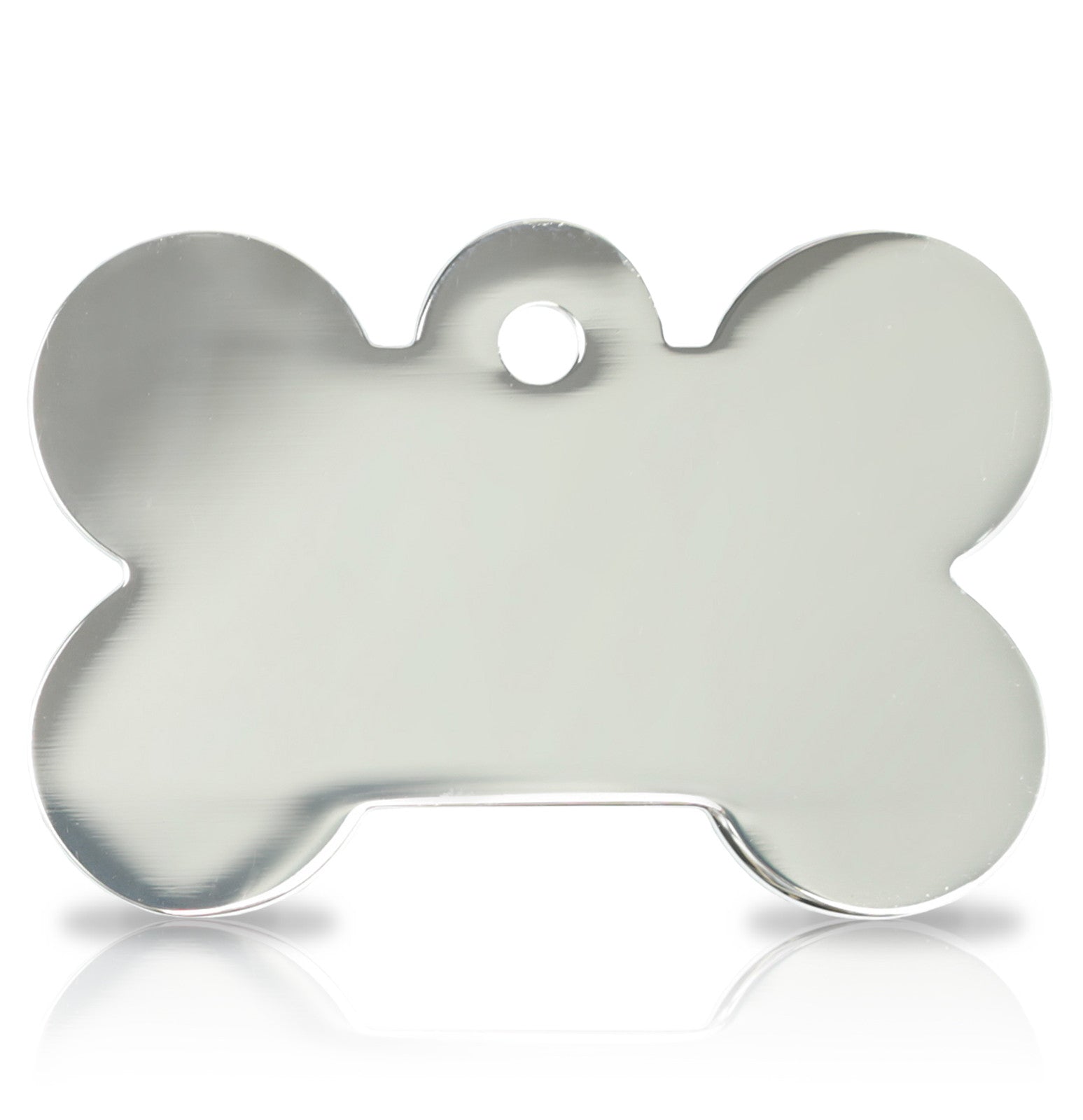 Taggit TaggIT Engraving Prestige Silver Large Bone iMarc Pet ID Tag