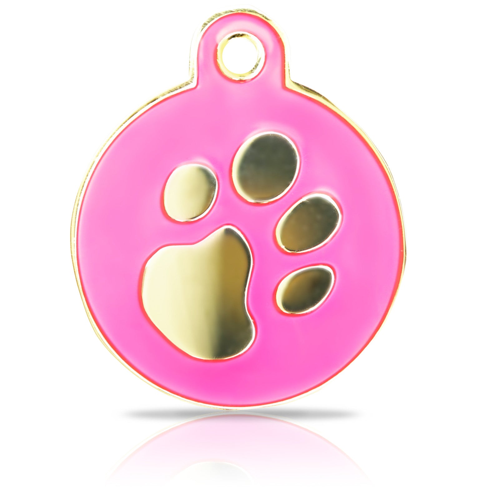 TagWorks® Elegance Collection Chrome Bone Personalized Pet ID Tag