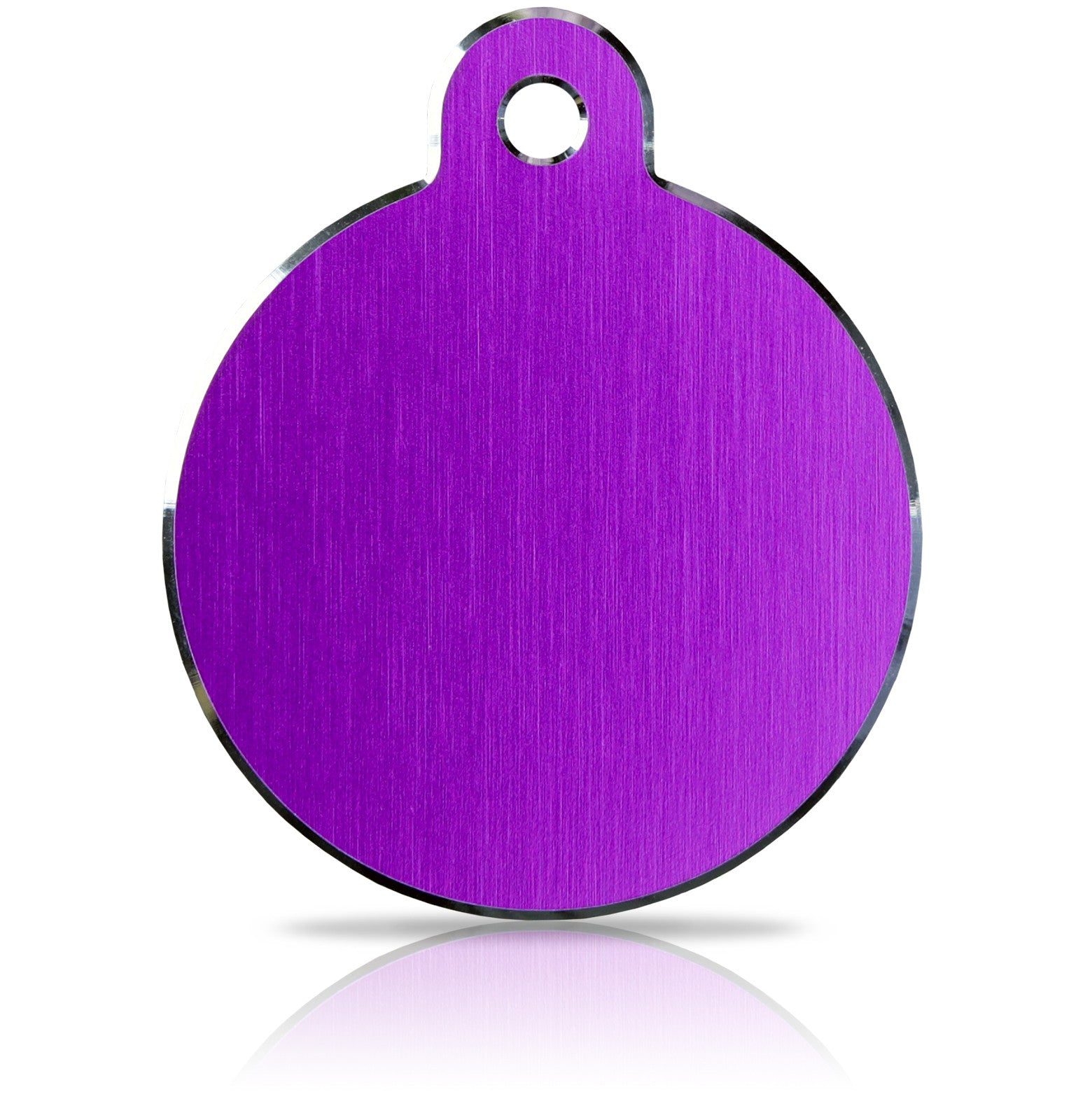 Taggit TaggIT Engraving Hi-Line Purple Large Disc iMarc Engraving Pet Tag