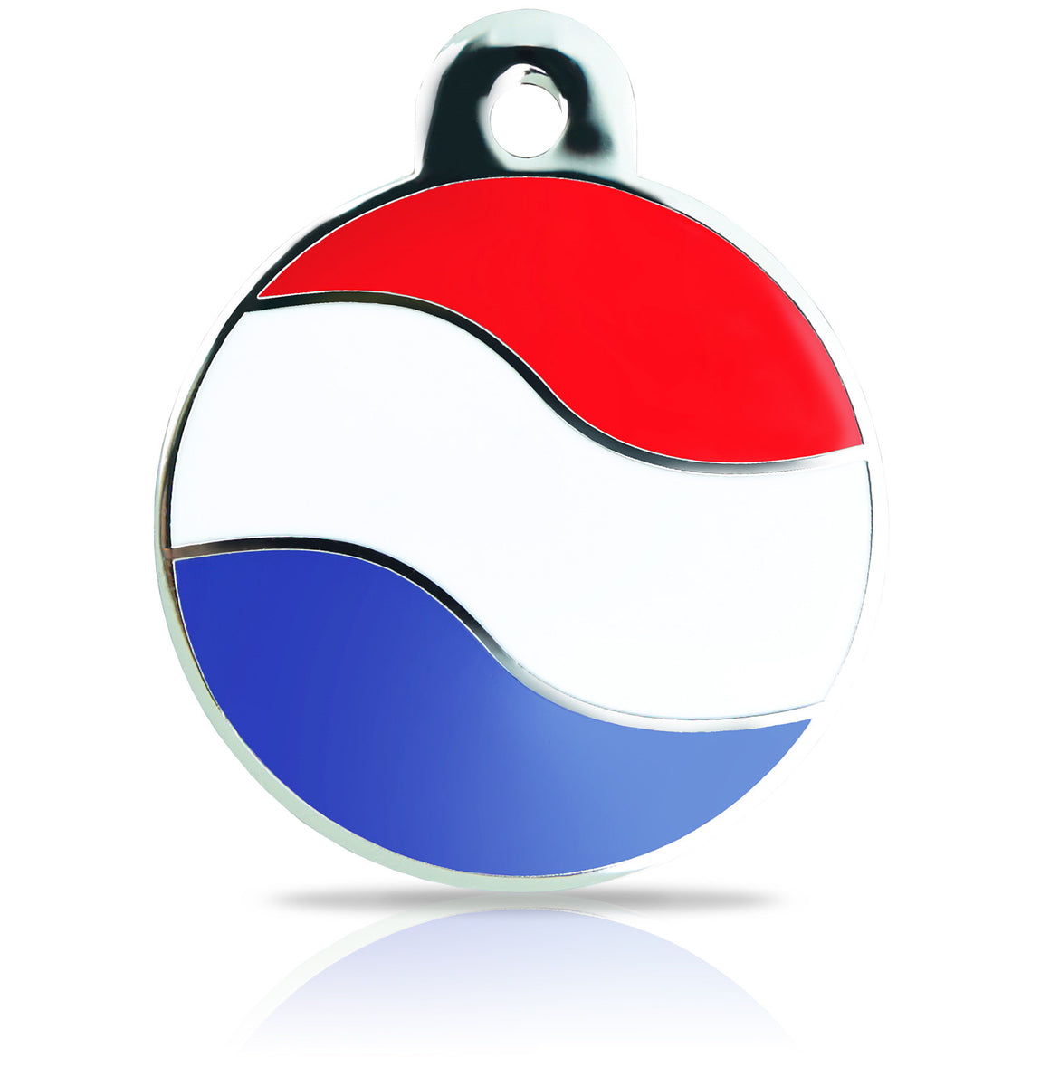 TaggIT Patriot Dutch Flag Large Disc iMarc Pet Tag Pepsi