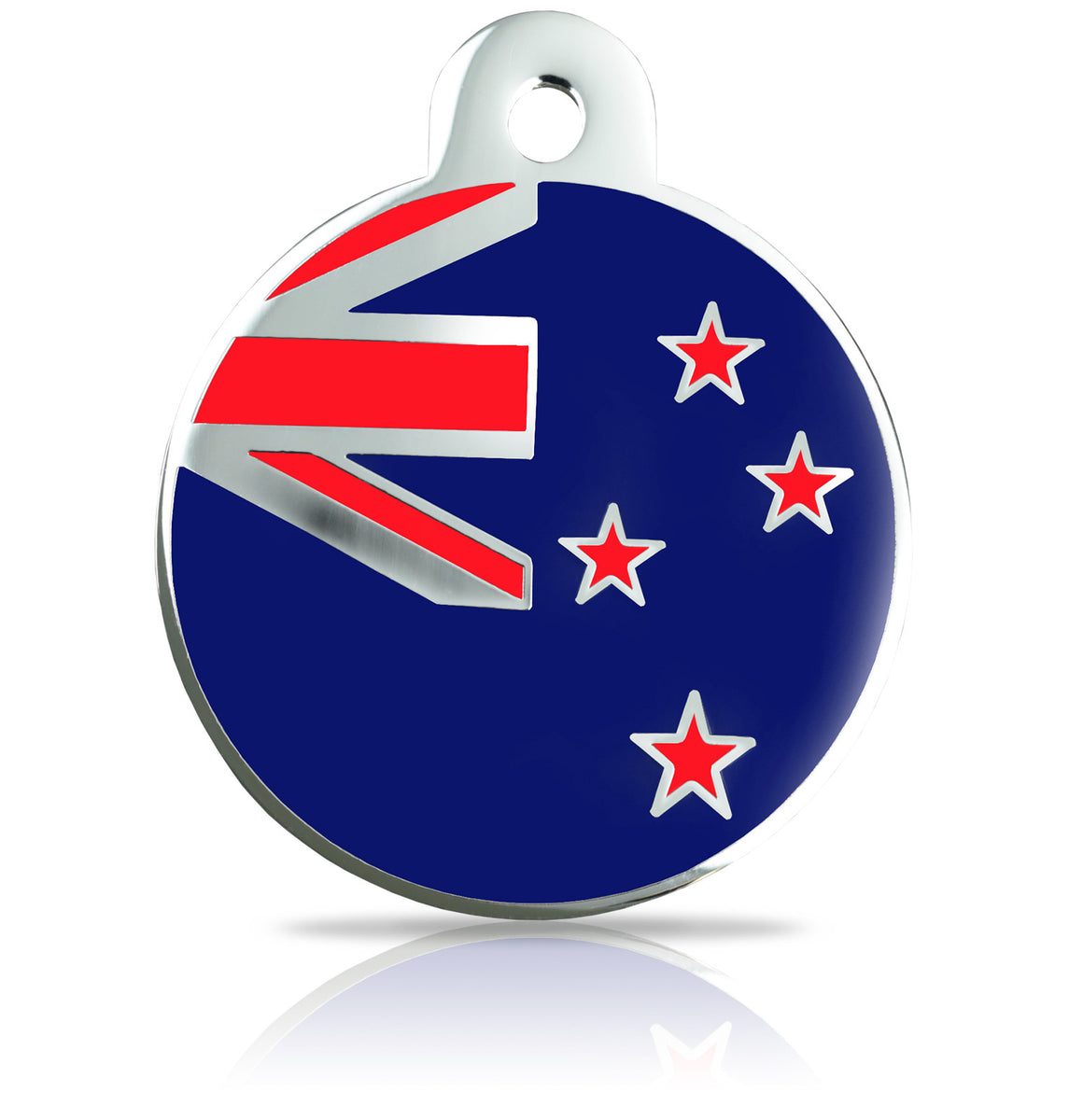 TaggIT Patriot New Zealand Flag Large Disc iMarc Pet Tag