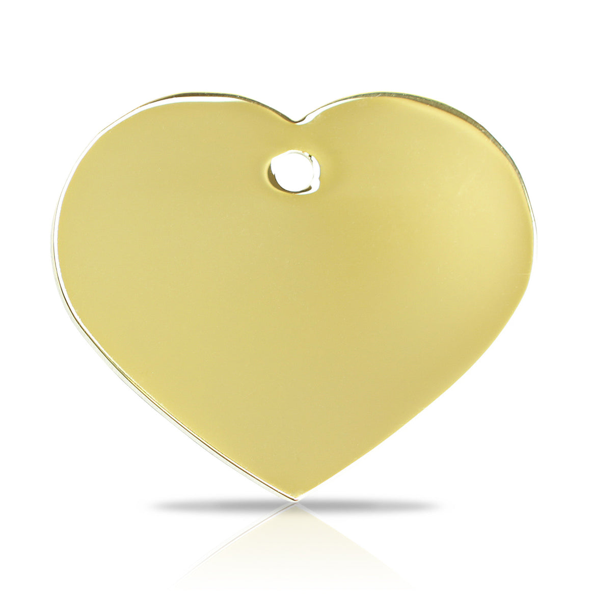 TaggIT Engraving Prestige Large Heart Gold iMarc Pet Tag
